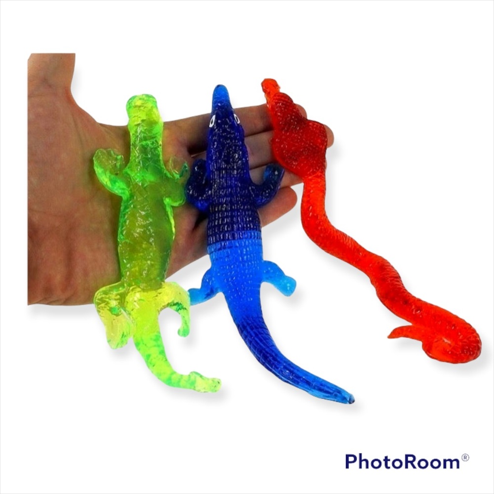 🐊 STRETCHY REPTILE FIDGET TOY 🐊